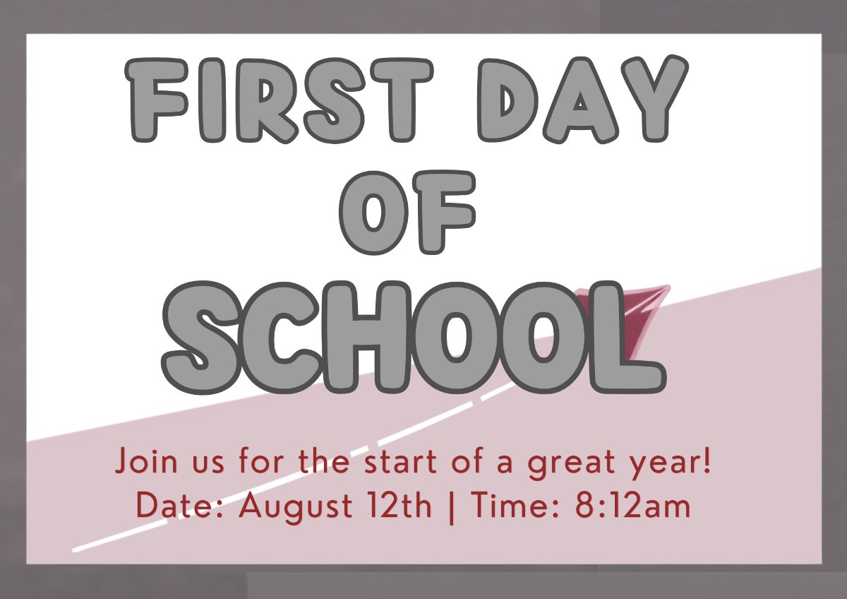 First Day of School